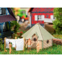 Sauna pour jardin Lasercut - HO 1/87 - Faller 180310