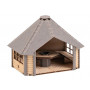 Barbecue couvert pour jardin Lasercut - HO 1/87 - Faller 180311