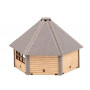 Barbecue couvert pour jardin Lasercut - HO 1/87 - Faller 180311