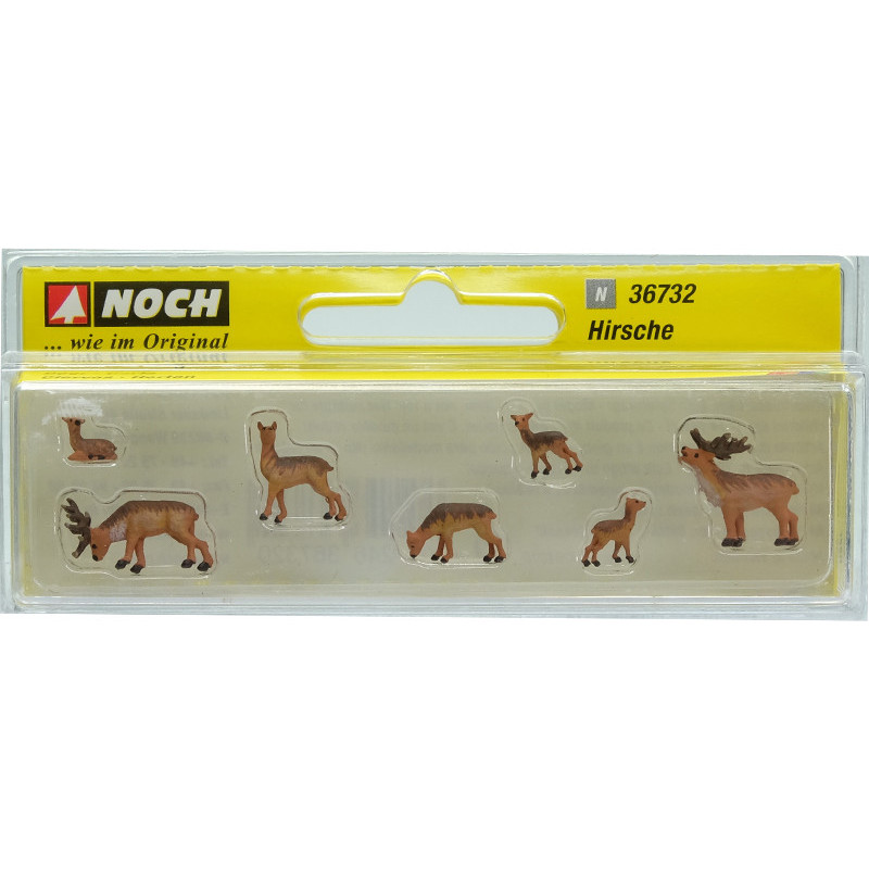 Cerfs, biches et faons - N 1/160 - NOCH 36732