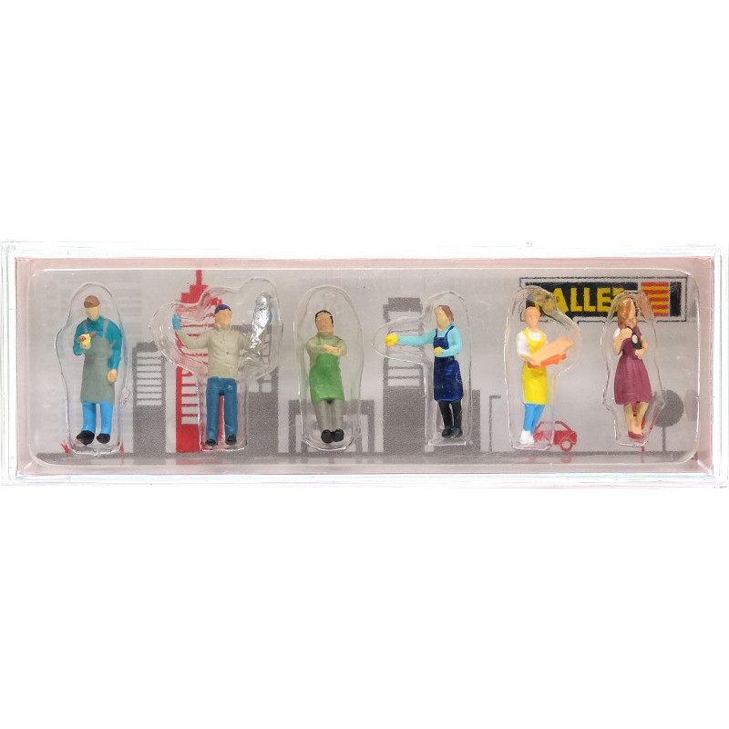 Vendeurs au marché - HO 1/87 - FALLER 151641