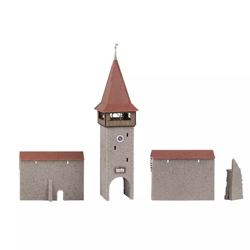 Faller 232171 Tourelle Ancienne Avec Mur - Échelle N (1:160) - Maquette Neuve
