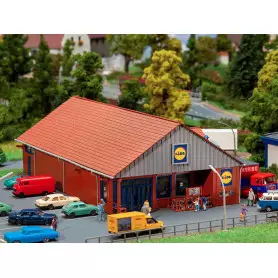 Supermarché Lidl - N 1/160 - FALLER 232337