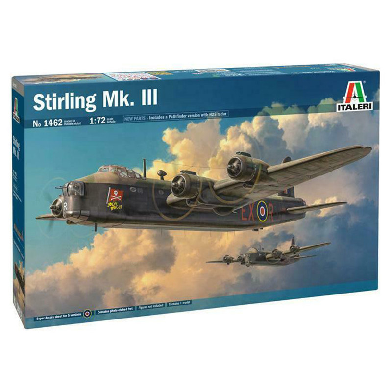 Short Stirling Mk.III - échelle 1/72 - ITALERI 1462