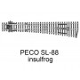 PECO SL-88 - Aiguillage grand rayon droit à droite 12° insulfrog code 100 échelle HO