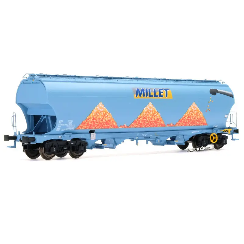 Wagon céréalier Tagnpps Millet ép VI - HO 1/87 - LS Models 30587