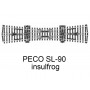 PECO SL-90 - traversée jonction double (TJD) insulfrog 12° code 100 échelle HO