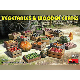 Cagettes de légumes - échelle 1/35 - MINIART 35629