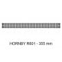 Rail droit double 355 mm code 100 - HO 1/87 - HORNBY R601