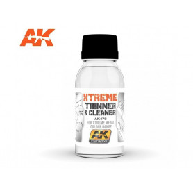 Xtreme Cleaner & Thinner 100 ml - AK INTERACTIVE AK470