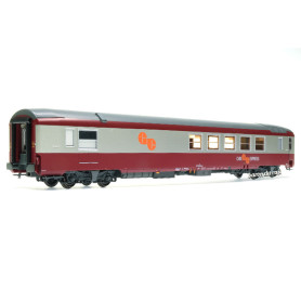 Voiture Gril Express Logo GE SNCF ép. IV - HO 1/87 - LS Models 40154