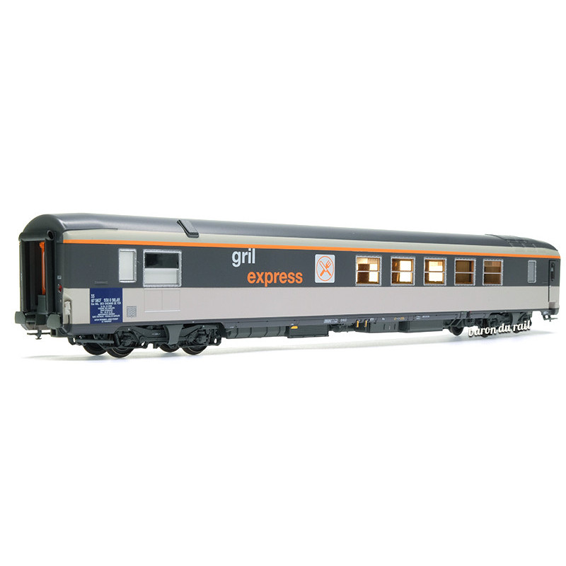 Voiture Gril Express 5ème régiment du Génie ép. IV-V - HO 1/87 - LS Models 40157