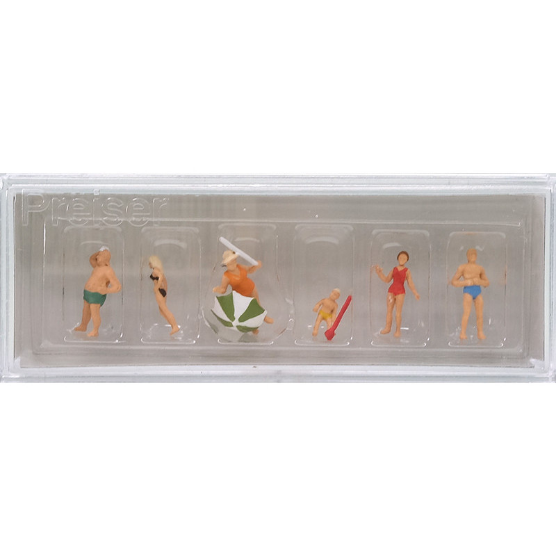 Famille à la plage - N 1/160 - PREISER 79070