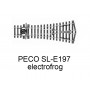 PECO SL-E197 - Aiguillage symétrique court 24° code 75 échelle HO