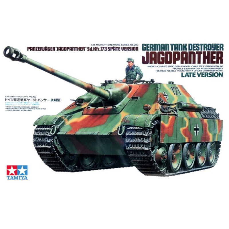 Jagdpanther version tardive WWII - 1/35 - Tamiya 35203