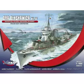 Torpilleur ORP Blyskawica Wz.44 - 1/400 - MIRAGE HOBBY 400615