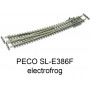 PECO SL-E386F - Aiguillage courbe à droite 10° electrofrog code 55 échelle N