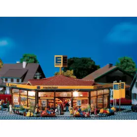 Magasin supermarché Edeka échelle N 1/160 - FALLER 232205