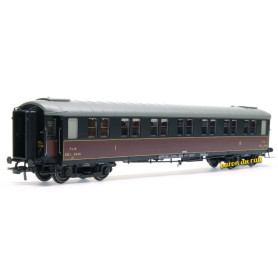 Voiture Métallisée A3B4 N°3346, PLM Ep.II HO 1/87 - REE VB-450