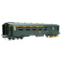 Voiture Métallisée Ex-PLM, A4D, feux, vert 301, SNCF Ep.IV, HO 1/87 - REE VB-461