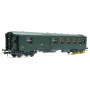 Voiture Métallisée Ex-PLM, B4D, vert 301, SNCF Ep.III D HO 1/87 - REE VB-464
