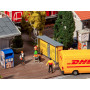 Casiers Pick-Up DHL - HO 1/87 - Faller 180281
