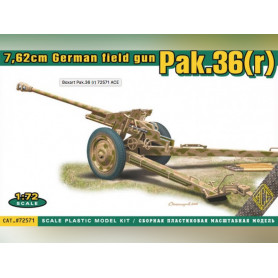 Canon de campagne allemand de 7,62 cm Pack.36(r) - échelle 1/72 - ACE 72571
