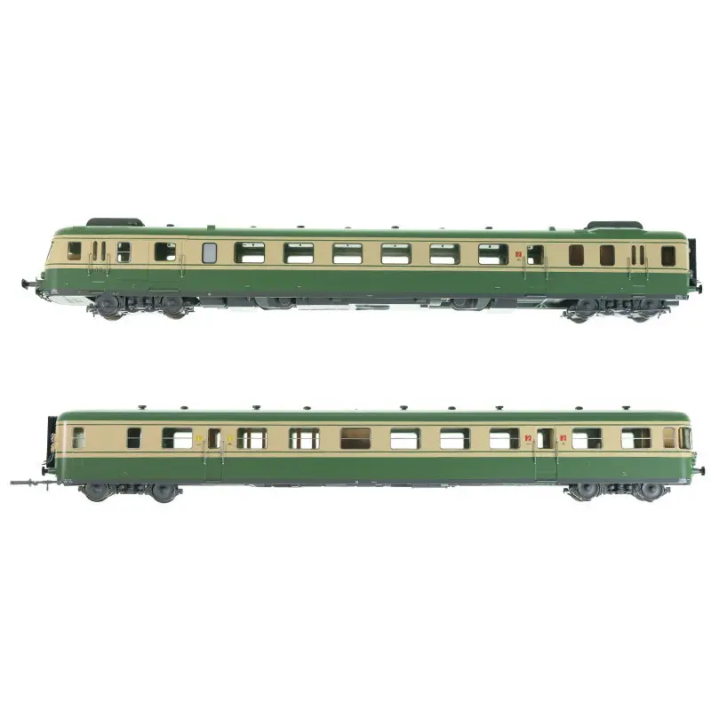 RGP2 XBD 2709 + XRAB 7726 SNCF analogique - ép IV - HO 1/87 - JOUEF HJ2386