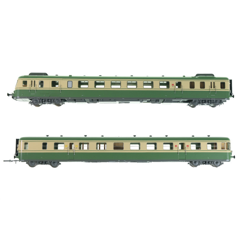 RGP2 XBD 2709 + XRAB 7726 SNCF digital son - ép IV - HO 1/87 - JOUEF HJ2386S