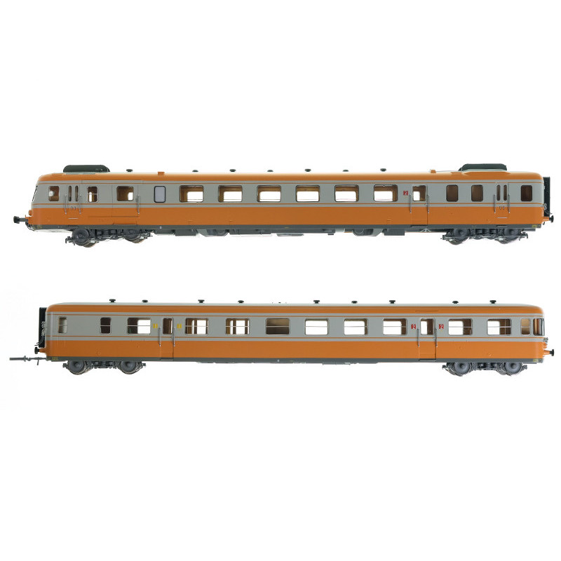 RGP2 XBD 2710 + XRAB 7710 SNCF digital son - ép IV - HO 1/87 - JOUEF HJ2388S