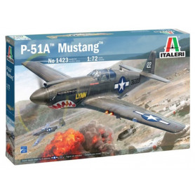 P-51A Mustang - échelle 1/72 - ITALERI 1423
