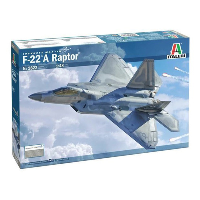 F-22A Raptor - échelle 1/48 - ITALERI 2822