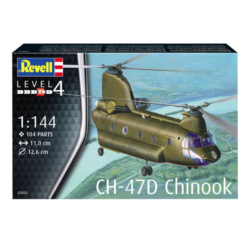 MH-47 Chinook kit complet - échelle 1/144 - REVELL 63825