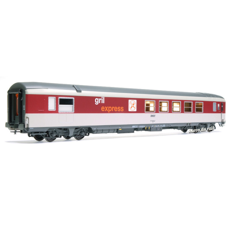 Voiture Gril Express SNCF ép. IV-V - HO 1/87 - LS Models 40153