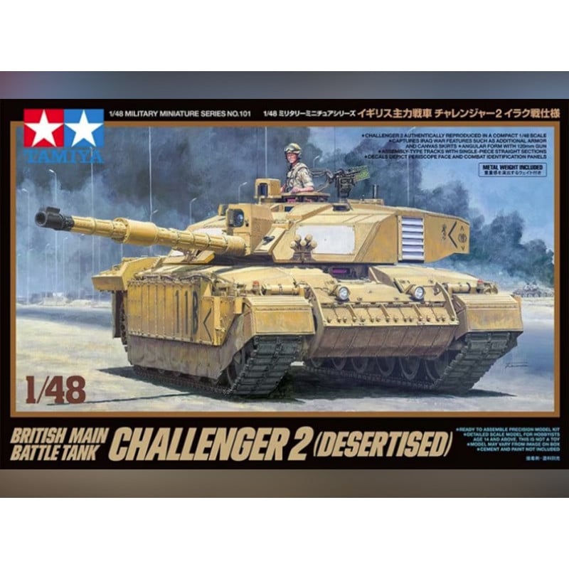 Challenger 2 Tropicalisé - 1/48 - Tamiya 32601