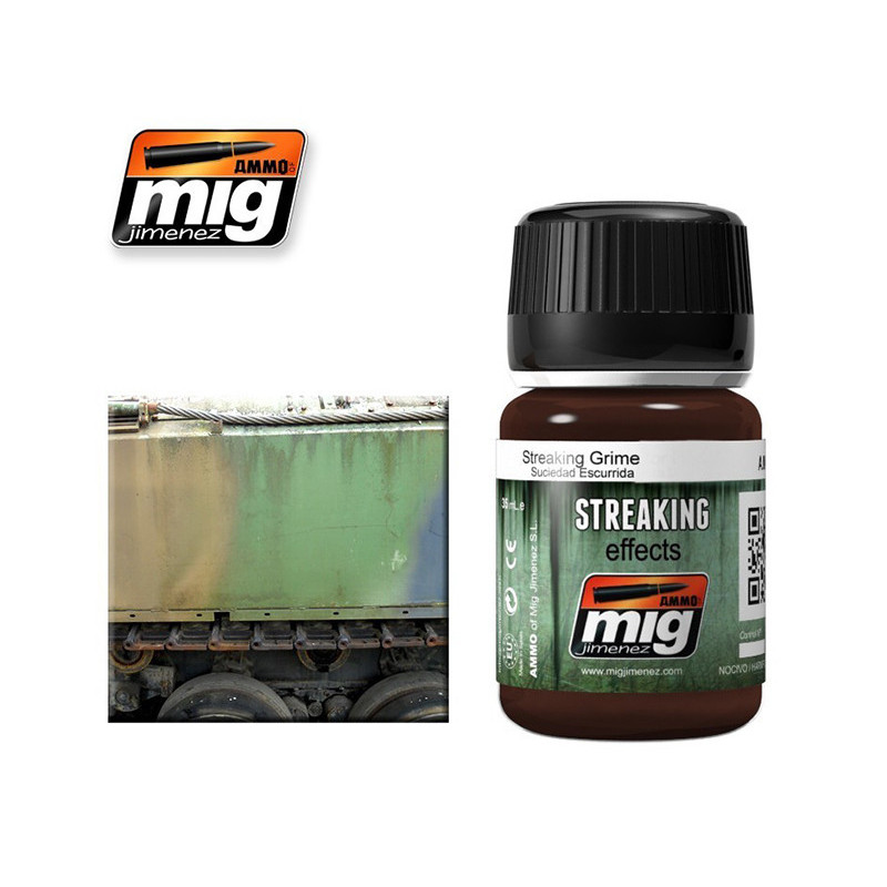 Effet de peinture Streaking Grime (Stries de crasse) - AMMO MIG 1203