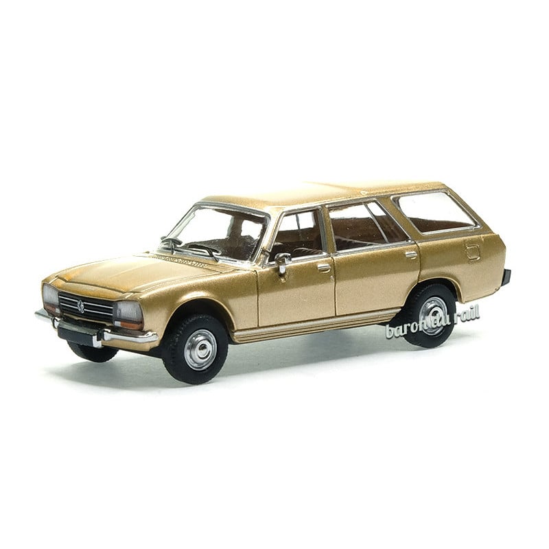 Peugeot 504 or métallisé - HO 1/87 - SAI 2345