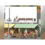 Bancs et bicyclettes - HO 1/87 - BUSCH 7997