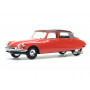 Citroën DS 19 rouge toit noir - HO 1/87 - BUSCH 48021