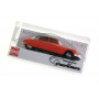 Citroën DS 19 rouge toit noir - HO 1/87 - BUSCH 48021