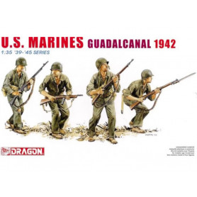U.S Marines Guadalcanal 1942 - échelle 1/35 - DRAGON 6379