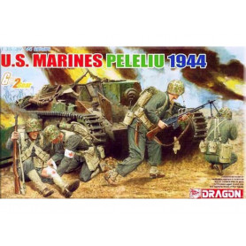 U.S Marines Peleliu 1944 - échelle 1/35 - DRAGON 6554