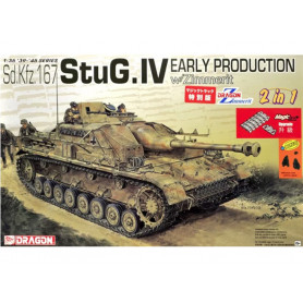 StuG.IV Début Prod. 2 in 1 - échelle 1/35 - DRAGON 6615