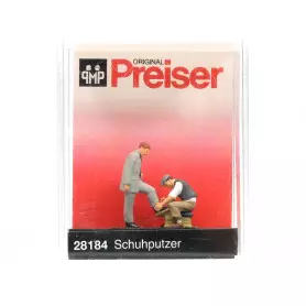 Cireur de chaussures - HO 1/87 - PREISER 28184