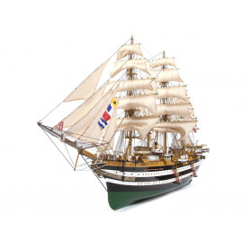 Maquette bateau Amerigo Vespucci - bois - 1/100 - OCCRE 15006