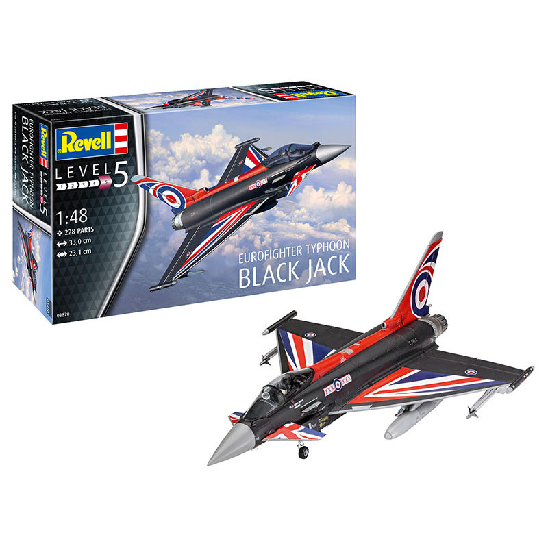 Eurofighter Typhoon "Black Jack" - 1/48 - REVELL 03820