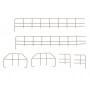 Set de gardes corps pour BB63000 - HO 1/87 - ROCO 107686