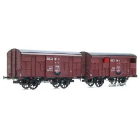 2x Primeurs ex-couverts 20T, PLM Ep.II. - HO 1/87 - REE WB-735