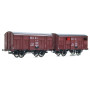 2x Primeurs ex-couverts 20T, PLM Ep.II. - HO 1/87 - REE WB-735