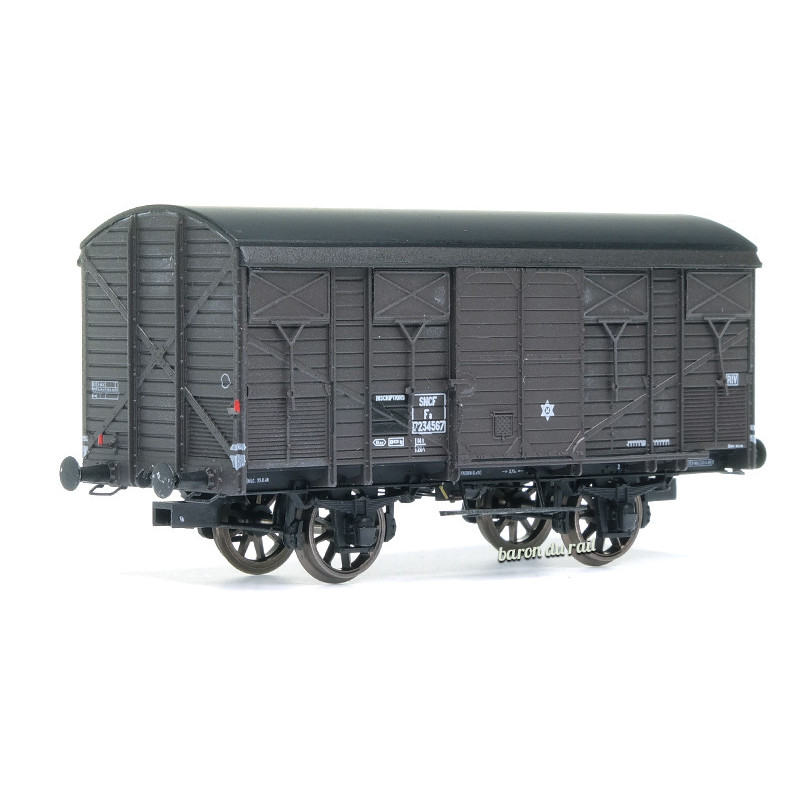 Wagon Primeur ex-couvert 20T, SNCF Ep.IIIa - HO 1/87 - REE WB-738